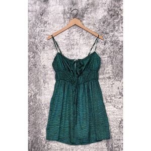 Free People Green Mini Dress
